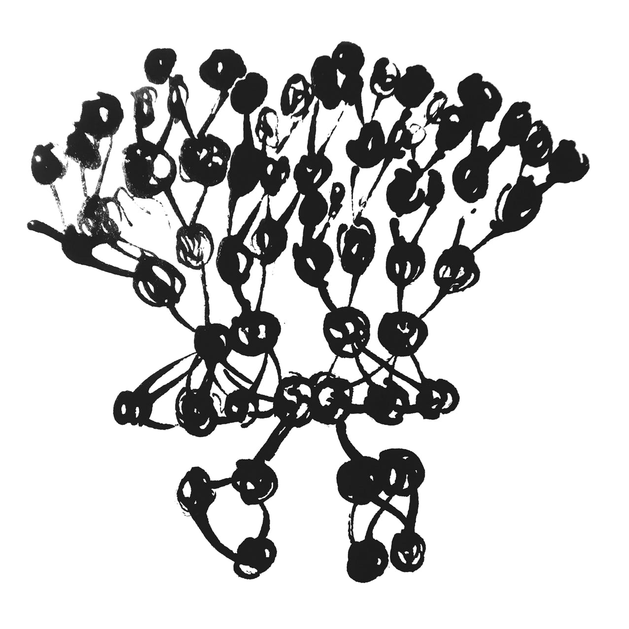 INK ON PAPER 26 X 29 CM 